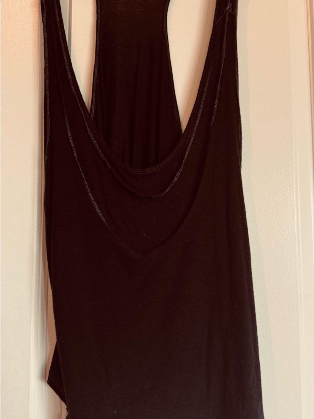 We The Free Black Racerback Tank Top